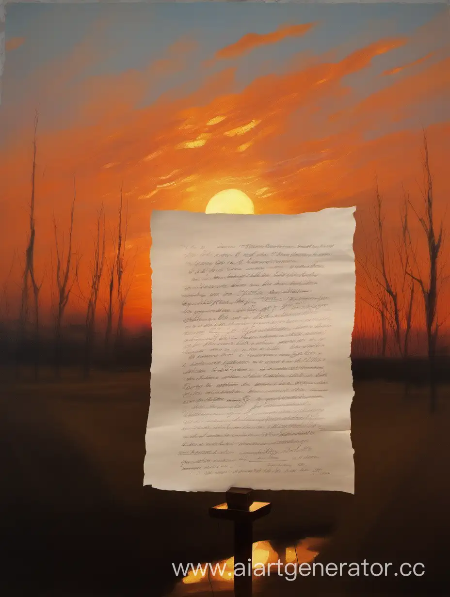 Poetry-on-Sunset-Sky-Canvas-A-RembrandtInspired-Oil-Painting