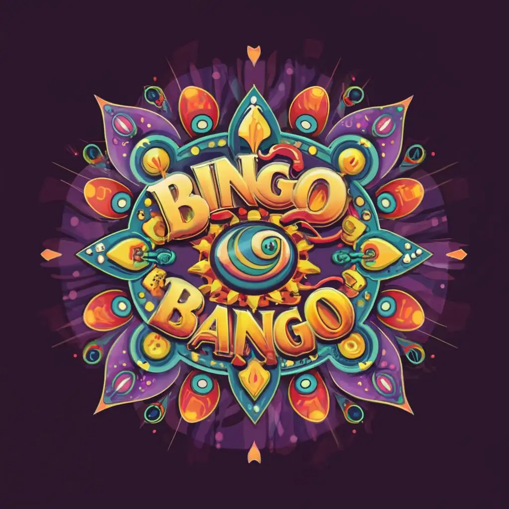 a logo design,with the text "Bingo Bango", main symbol:the pupa from solar opposites,complex,be used in Entertainment industry,clear background