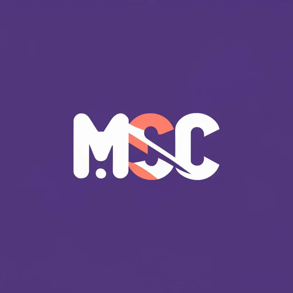 logo, hacker, with the text "MSC", typography, be used in Internet industry