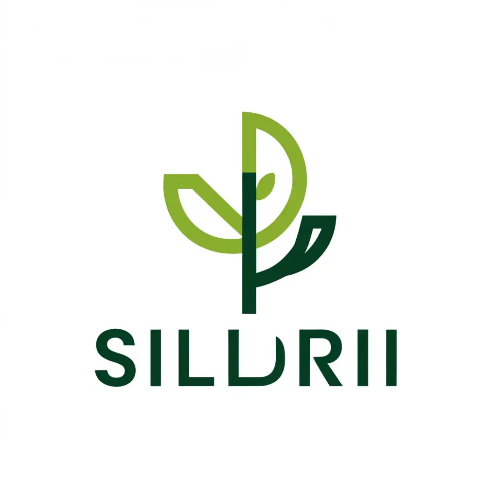 a logo design,with the text "Silori", main symbol:a green logo,Moderate,be used in Technology industry,clear background