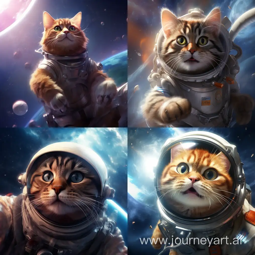 Space-Cat-Digital-Art