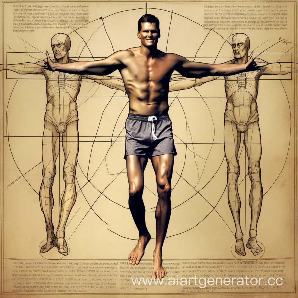 Tom-Brady-in-Athletic-Pose-Inspired-by-Leonardo-da-Vincis-Vitruvian-Man