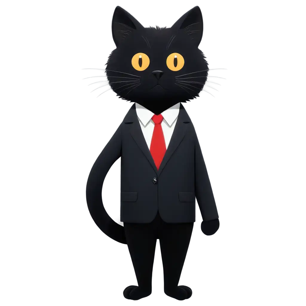 Premium-PNG-Illustration-Dapper-Black-Cat-in-Managers-Suit-Exclusive-Artwork-for-Online-Content