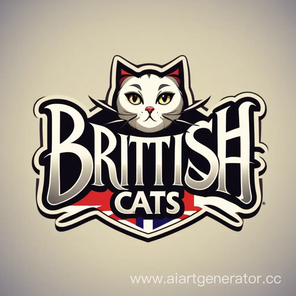 Adorable-British-Cats-Logo-Design