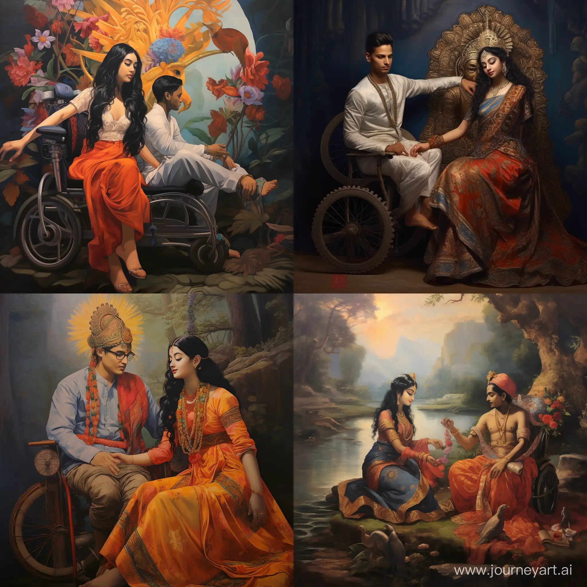 Krishna-God-Blesses-Girl-in-Wheelchair