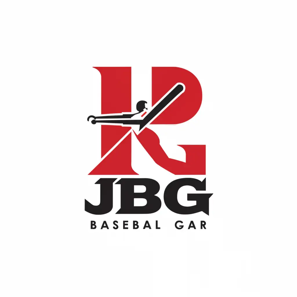 LOGO-Design-For-JBG-Japanese-Baseball-Gear-Minimalistic-Baseball-Symbol-for-Sports-Fitness-Industry