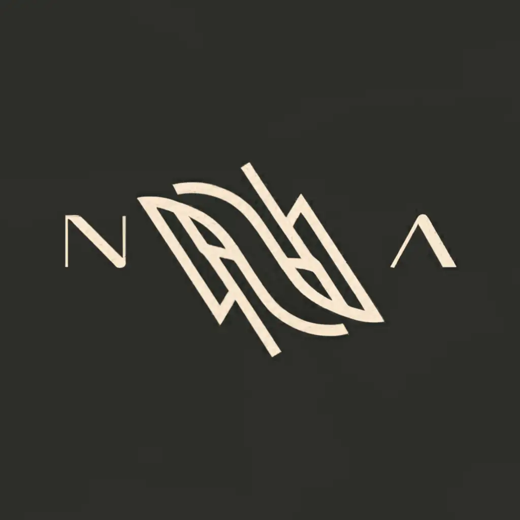 a logo design,with the text "NA", main symbol:NA,Moderate,clear background