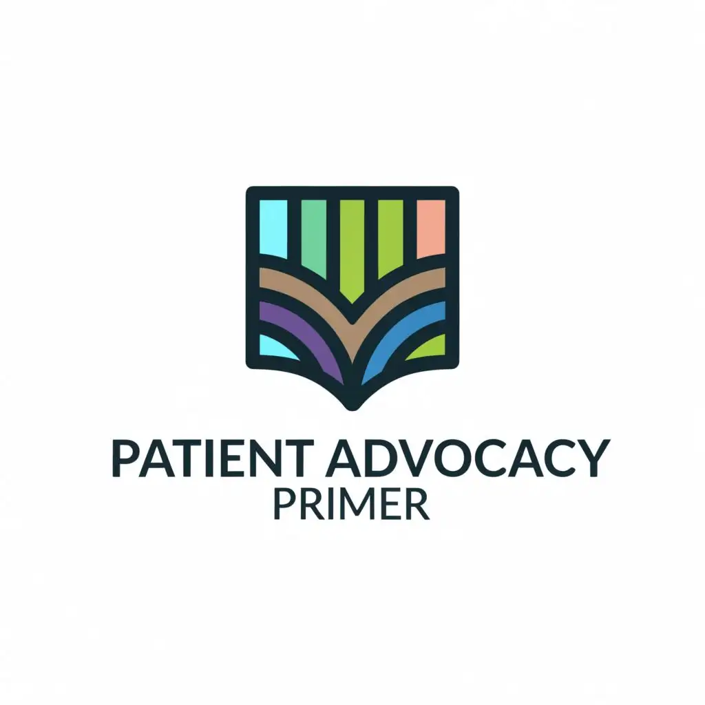 a logo design,with the text "Patient Advocacy Primer", main symbol:foundation,Moderate,be used in Education industry,clear background, green and blue