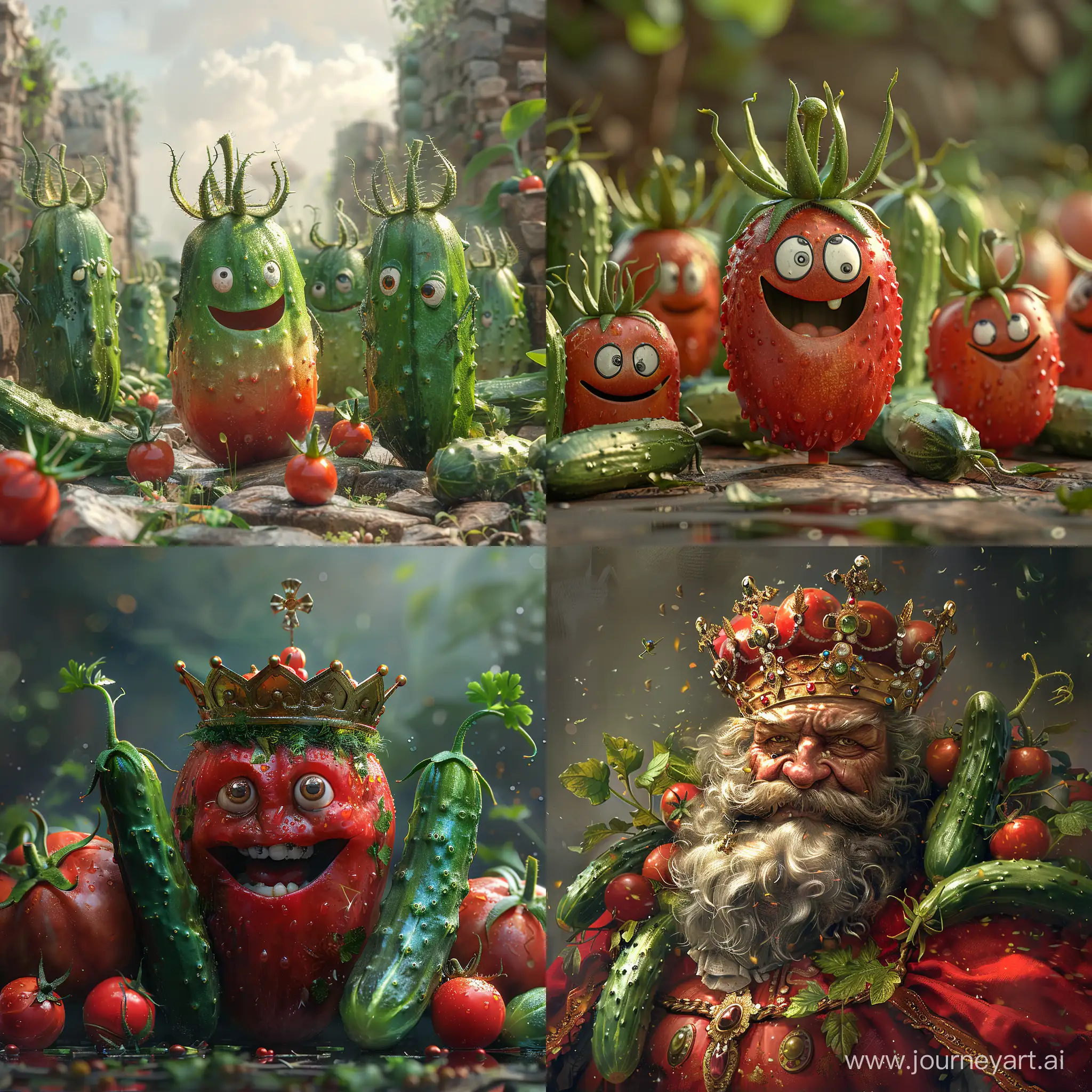 Monarch-Tomato-Leading-Cucumber-Army-in-Majestic-Battle-Formation