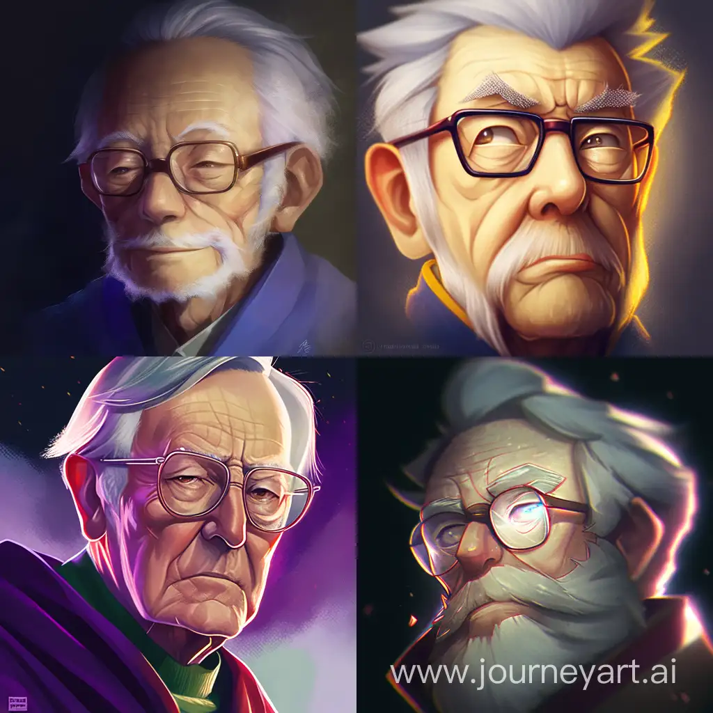 Portrait-of-a-Wise-and-Kind-80YearOld-Man-with-Glasses