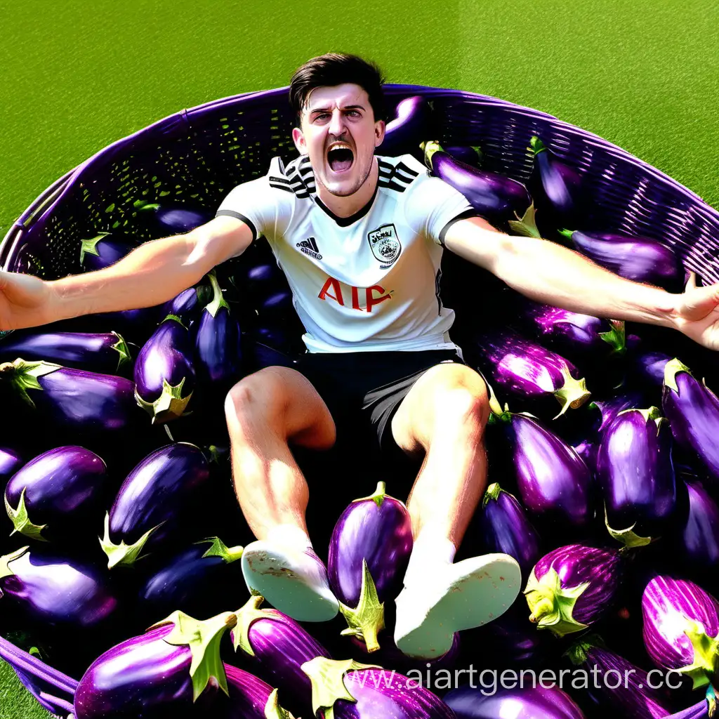 Harry-Maguire-Joyfully-Dives-into-a-Basket-of-Fresh-Eggplants