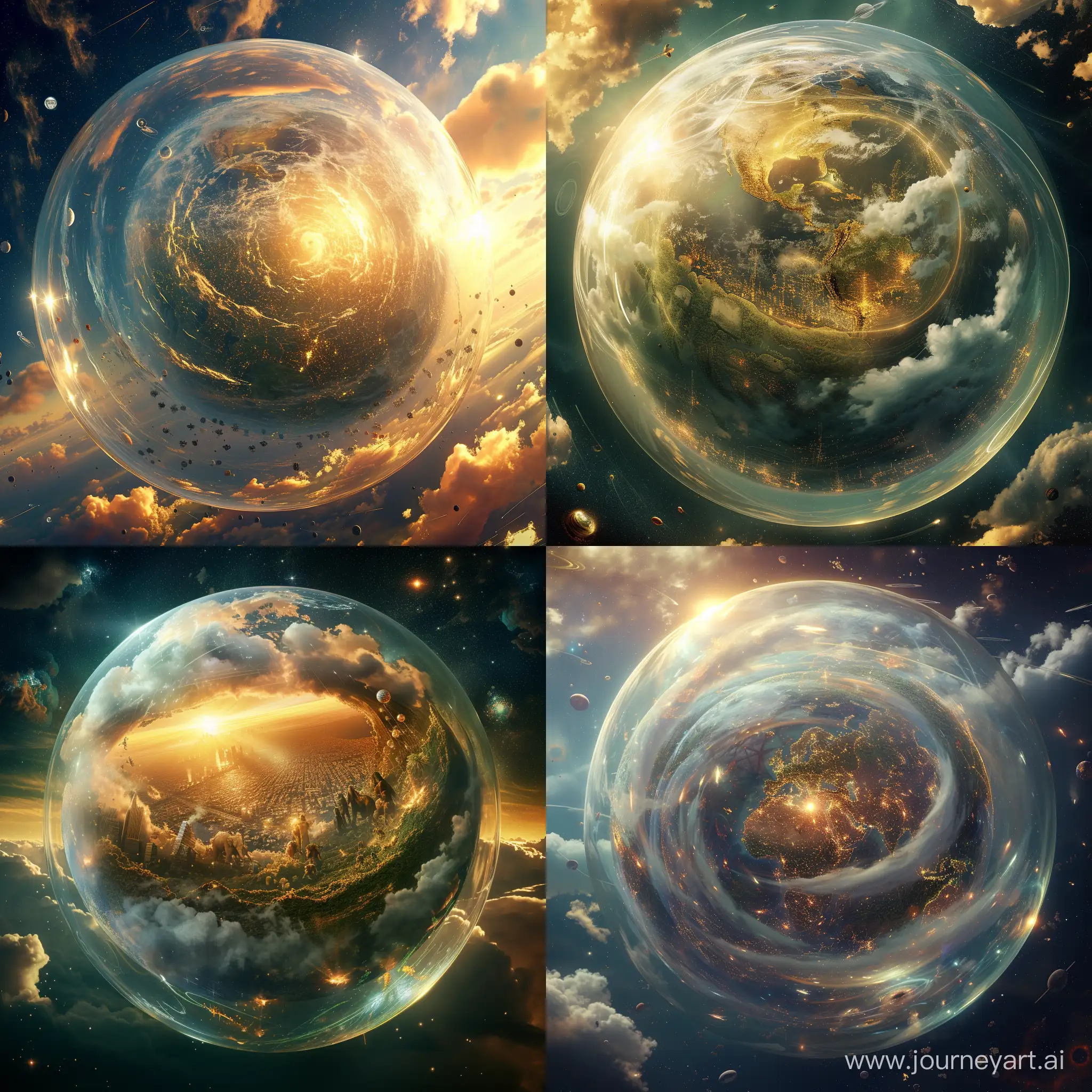 Enchanting-Earth-Crystal-Ball-Mosaic-of-Life-in-8K-Realism