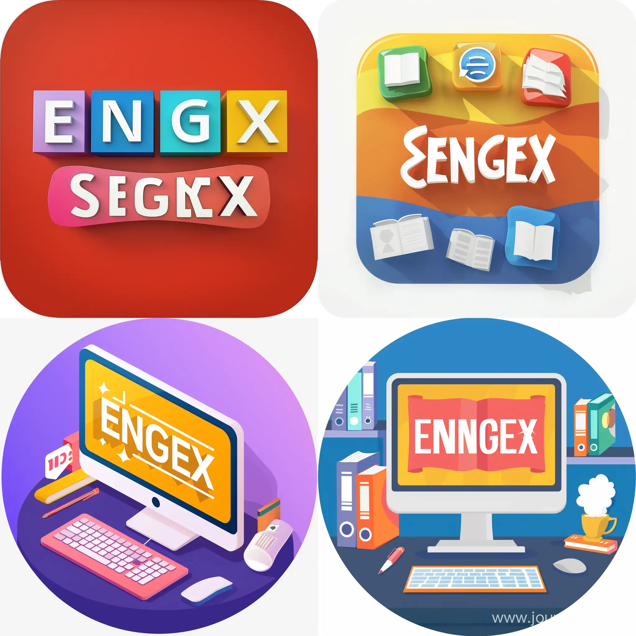 software icon learning English language ENGLEX