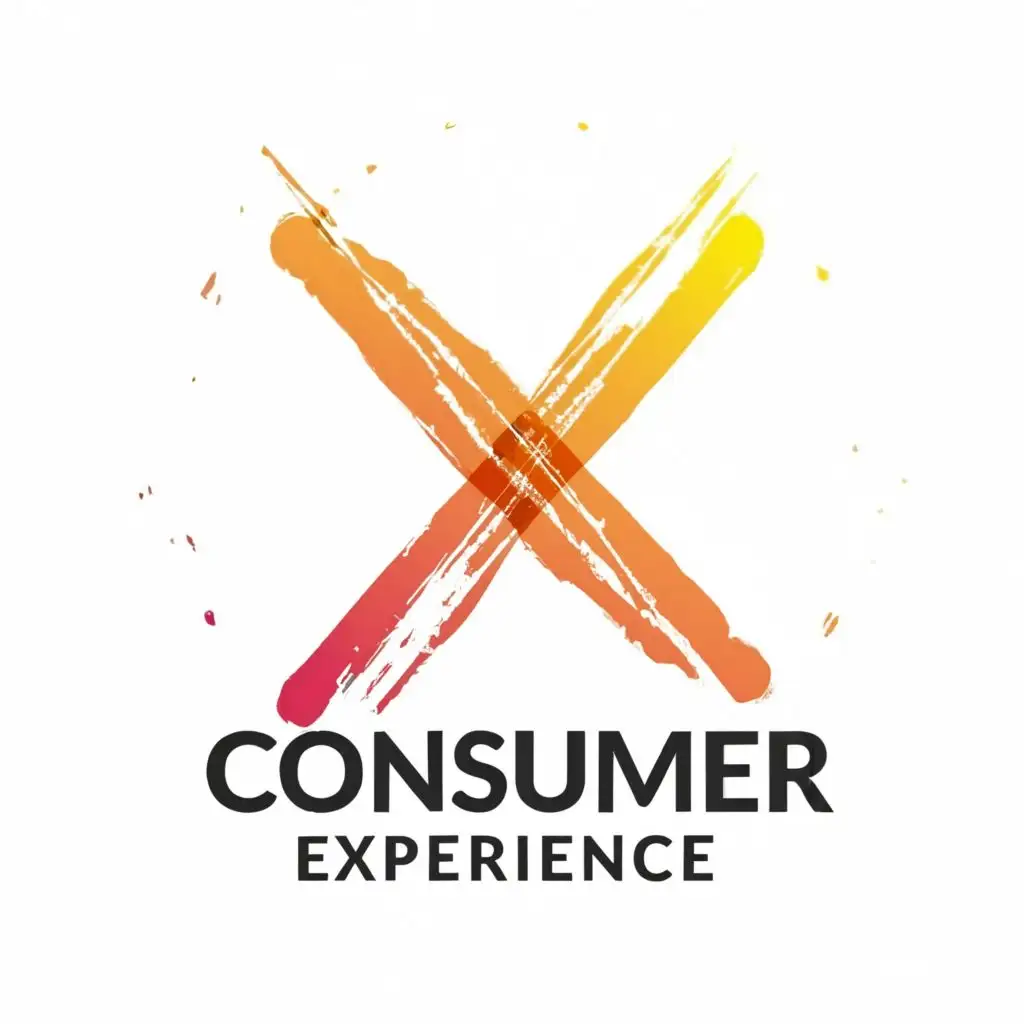 logo, X , with the text "Consumer Experience", typography