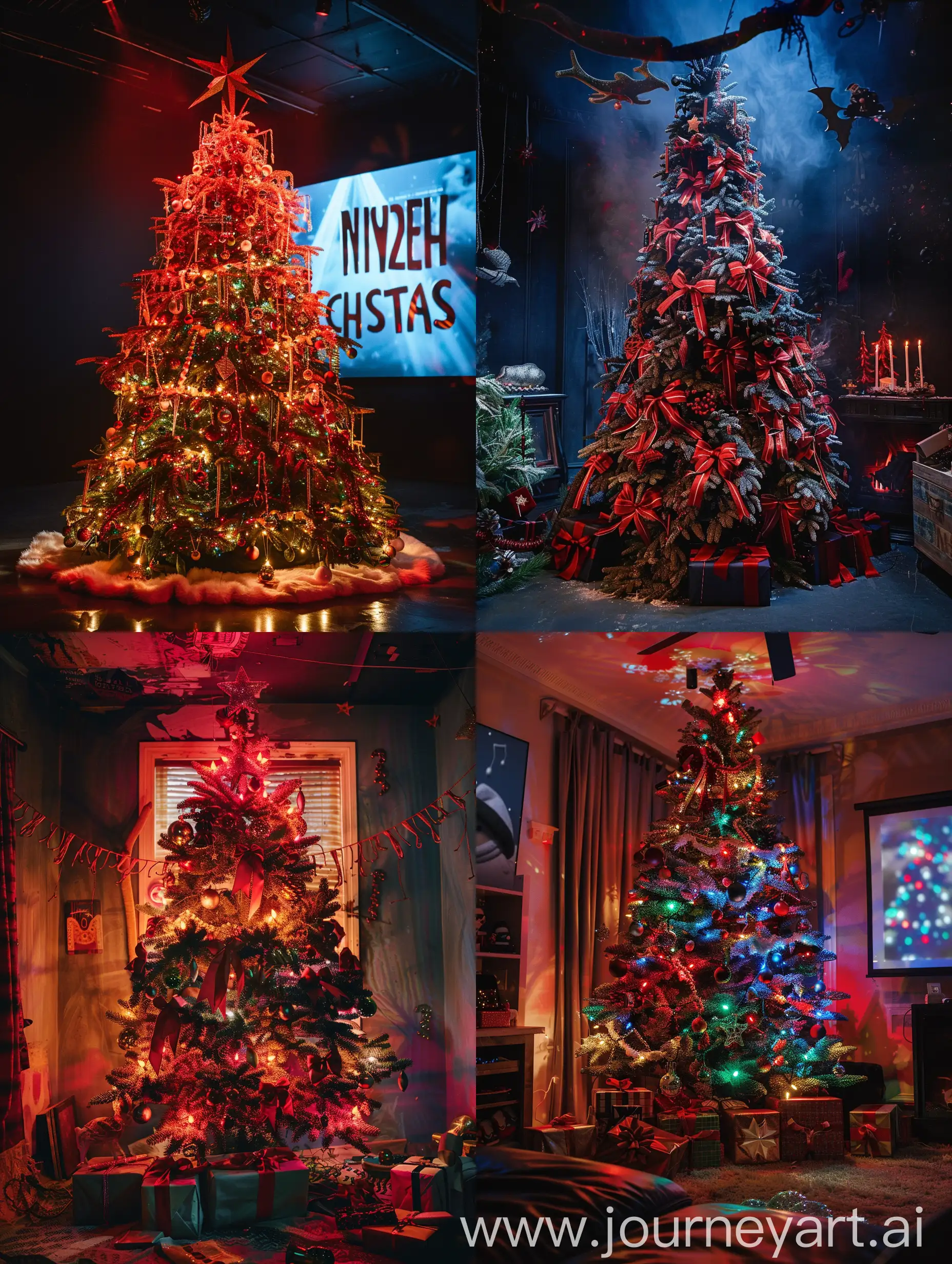 evil christmas tree with movie 2024 