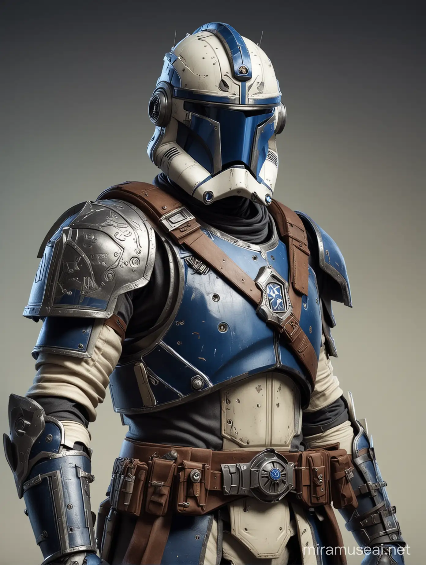 Medieval KnightStyle Captain Rex from Star Wars