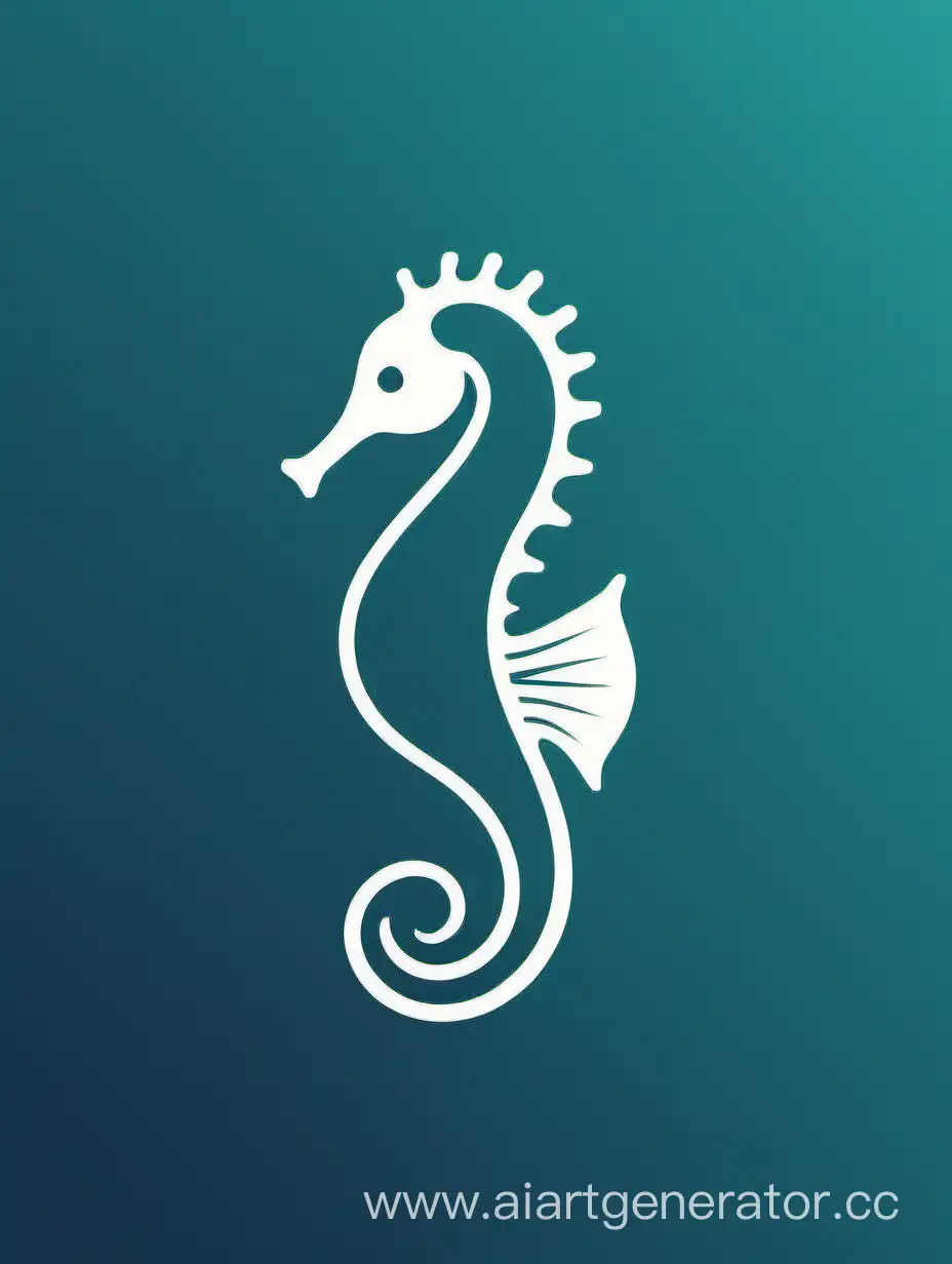 Minimalist-Seahorse-Logo-Design