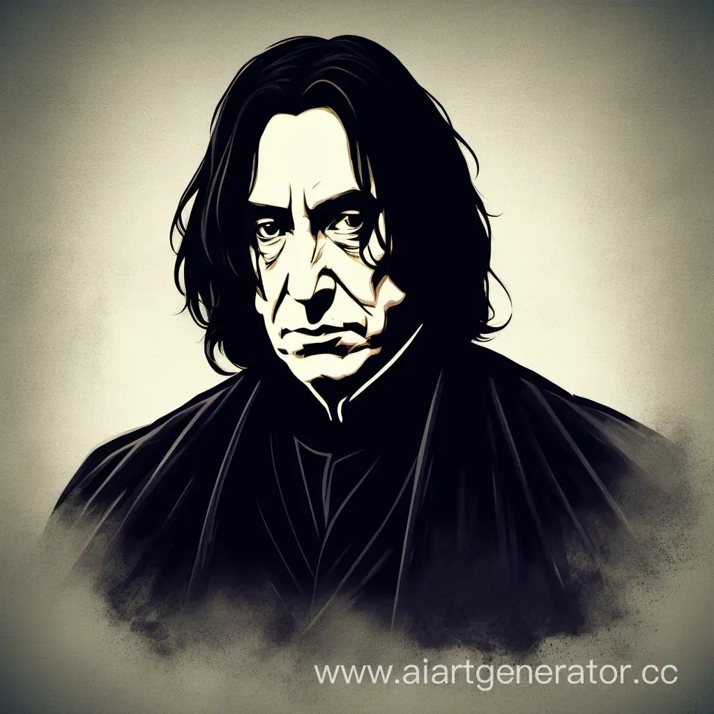 Mysterious-Portrait-of-Severus-Snape-Potions-Master-and-Enigmatic-Wizard