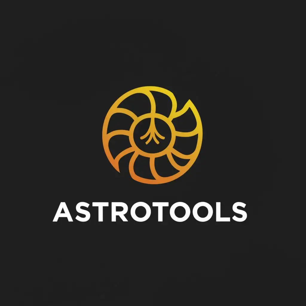 a logo design,with the text "astrotools", main symbol:Sun,Minimalistic,be used in Religious industry,clear background