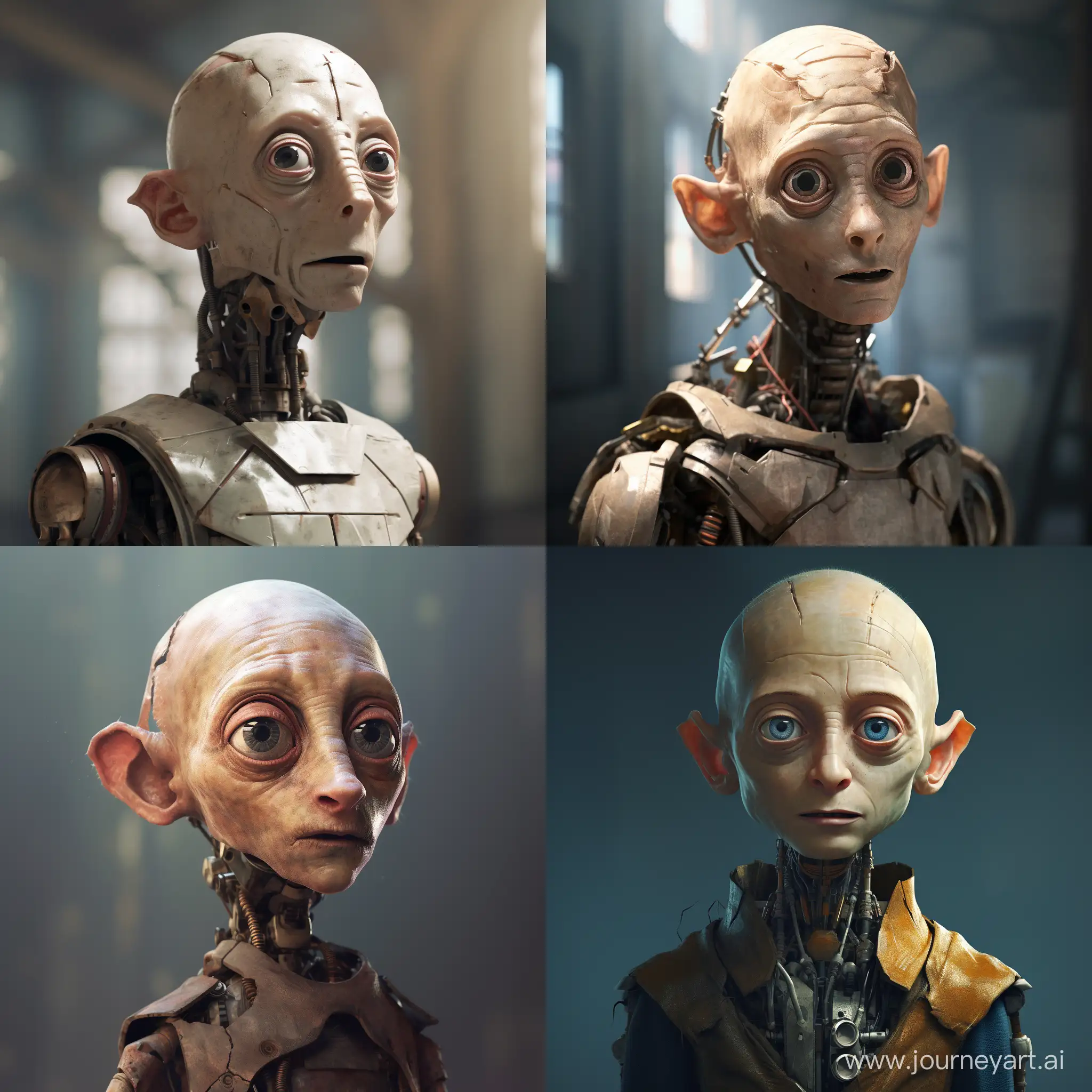 dobby from harry potter as robbot