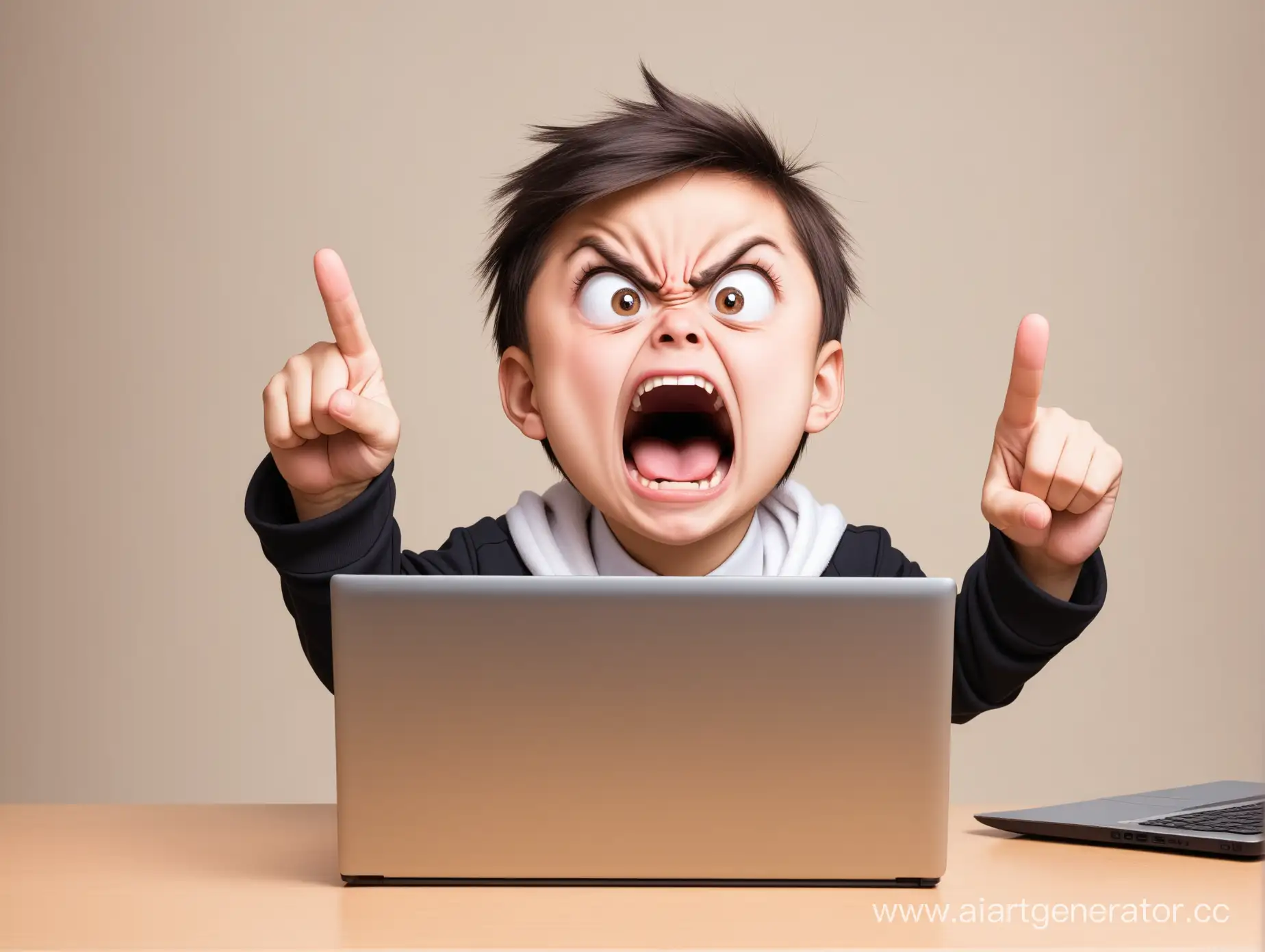 Angry-Person-Shouting-at-Laptop-in-Frustration