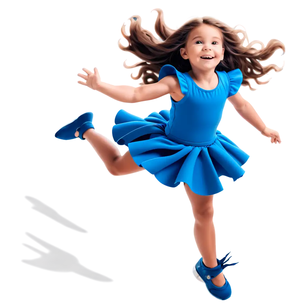 Stunning-PNG-Image-of-a-Little-Girl-Flying-Captivating-Illustration-for-Various-Online-Platforms