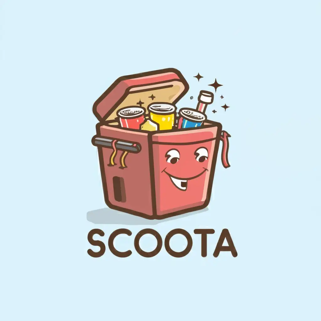 LOGO-Design-For-Scoota-Cooler-Box-Themed-Logo-with-Clear-Background