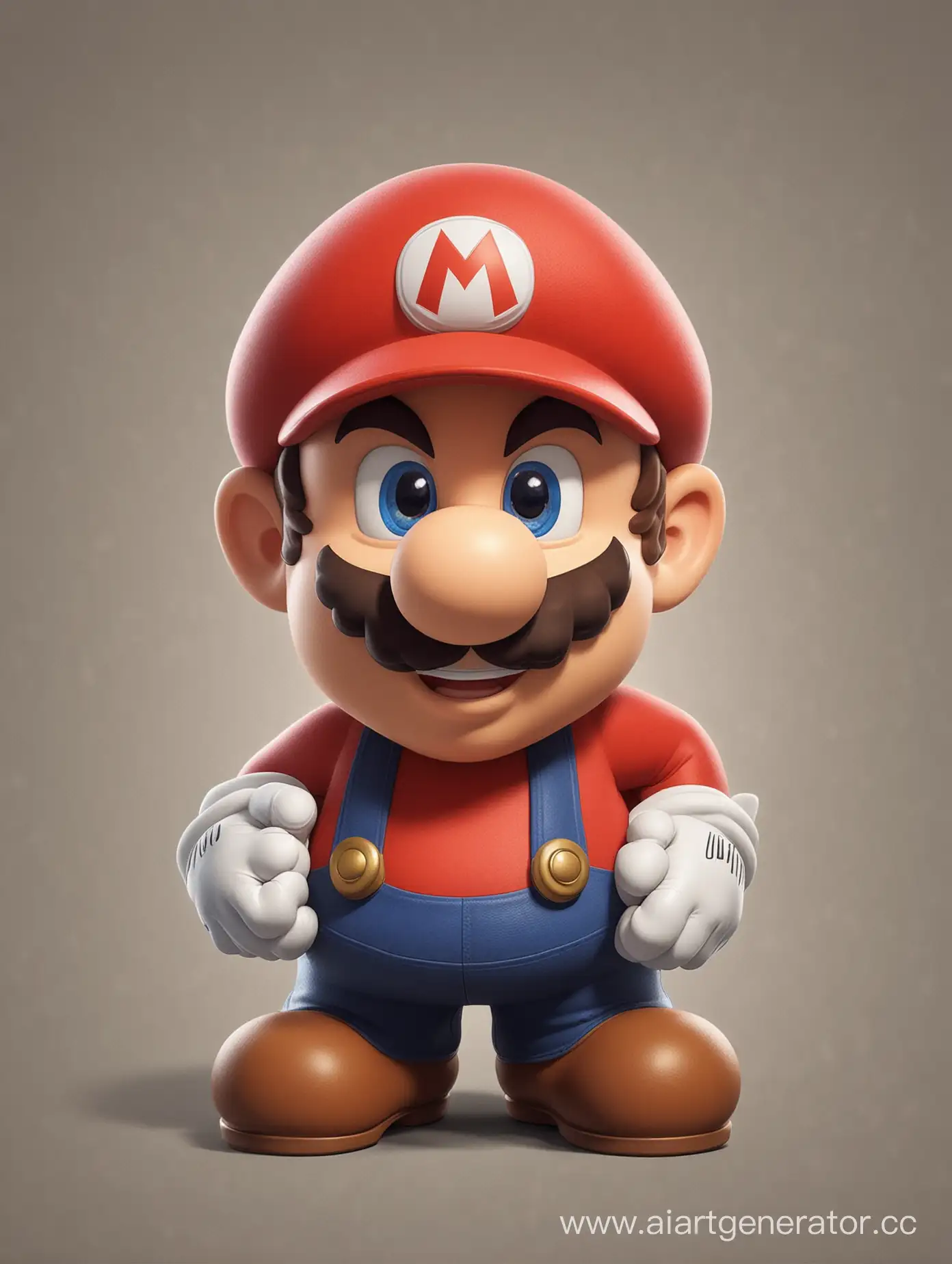 Cartoon character and fantasy Mario