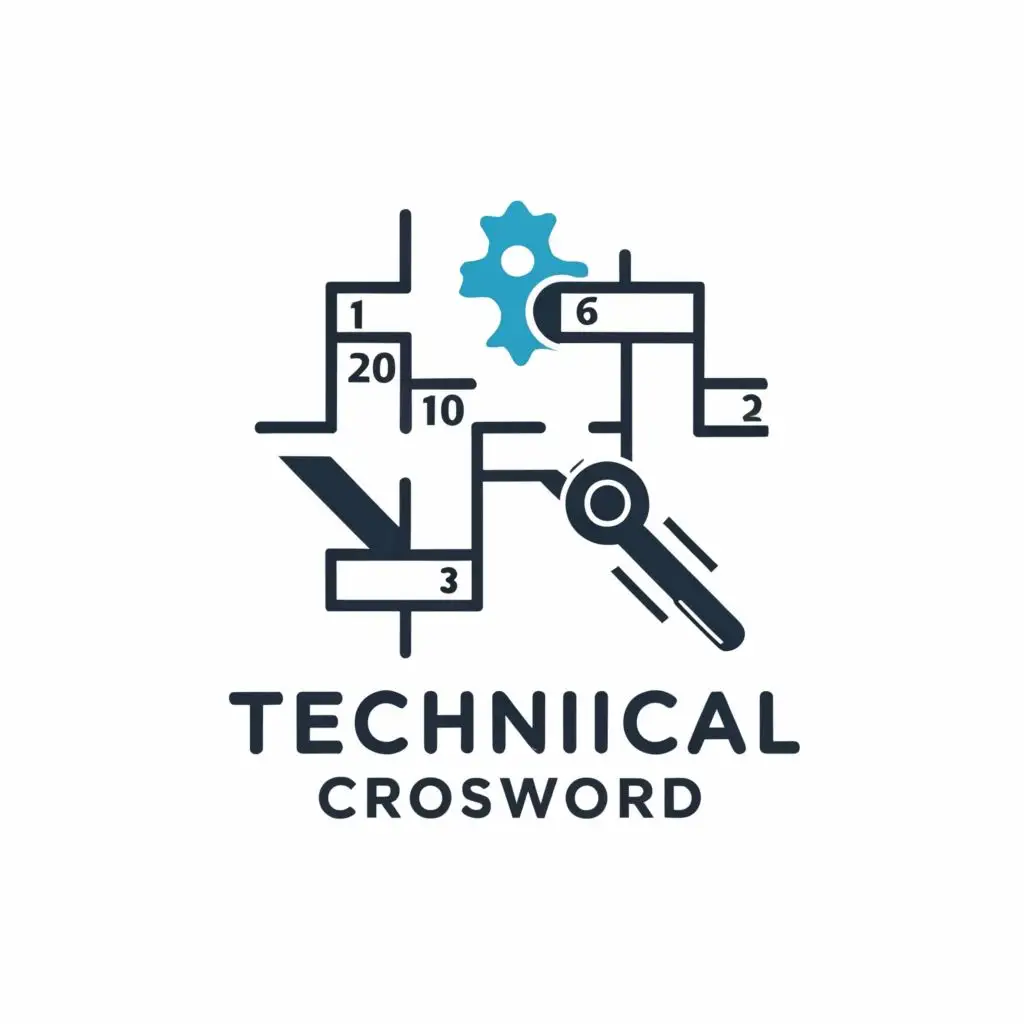 logo, TECHNICAL CROSSWORD, with the text "TECHNICAL CROSSWORD", typography, be used in Technology industry