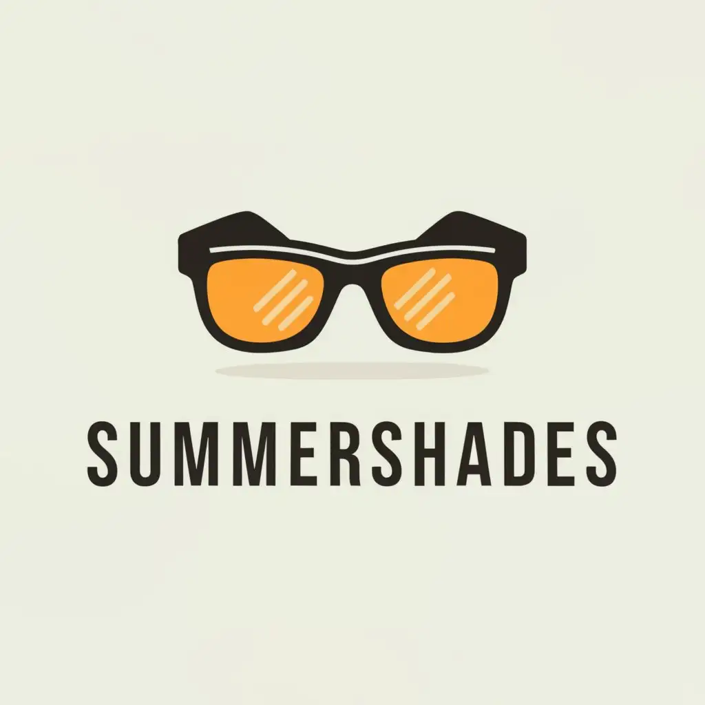 a logo design,with the text "SummerShadesCo", main symbol:Sunglasses,Moderate,clear background
