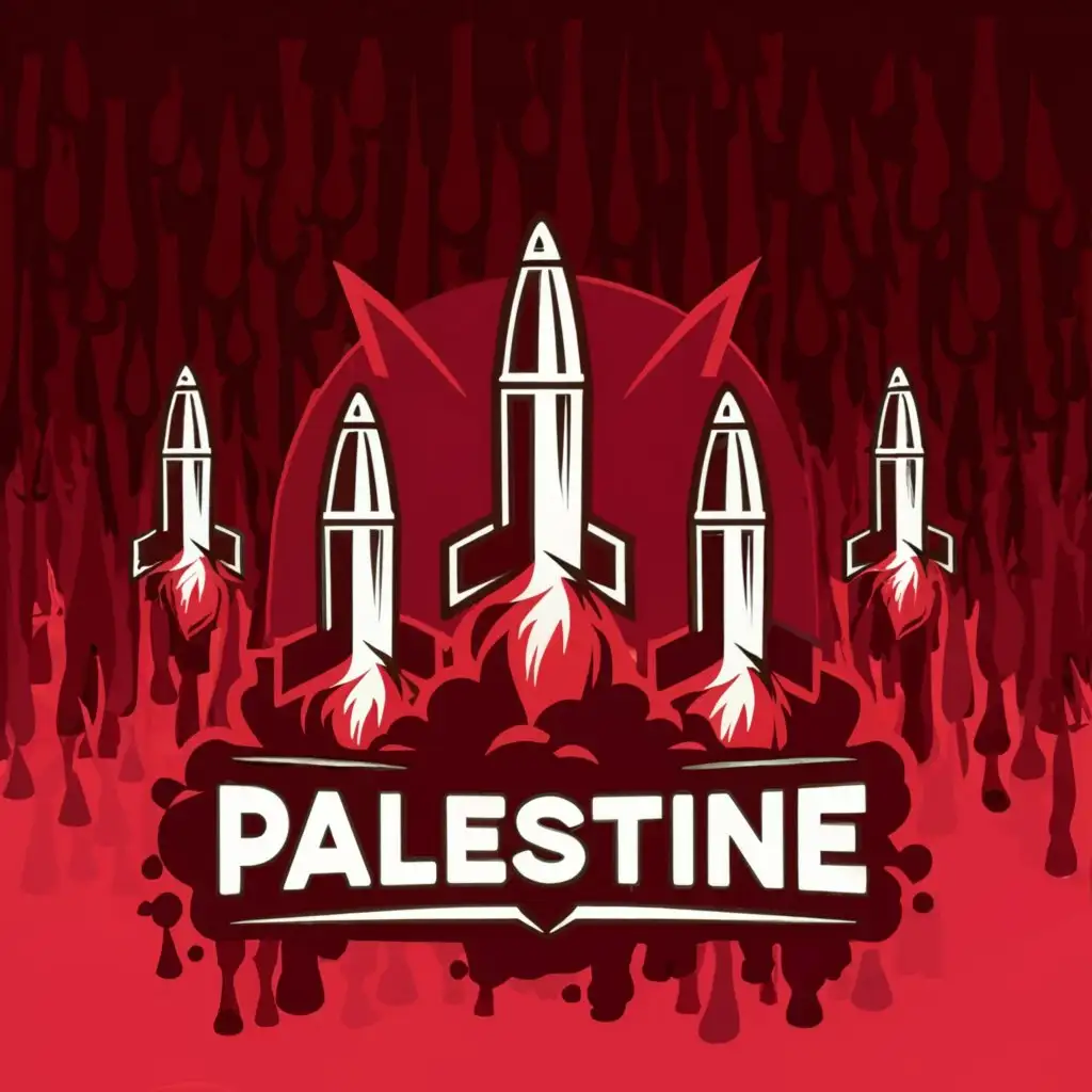 LOGO-Design-for-Palestine-Symbolizing-Resilience-with-Blood-and-Rockets-on-a-Clear-Background