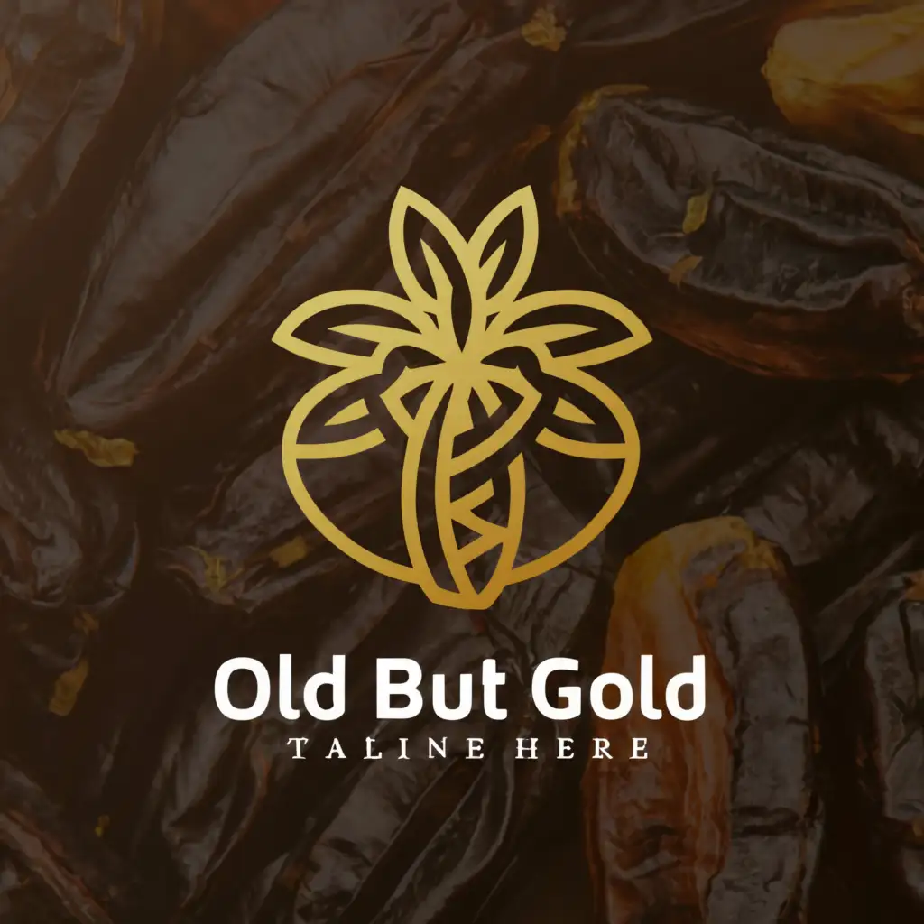 a logo design,with the text "Old but gold", main symbol:Dates,Moderate,be used in Finance industry,clear background