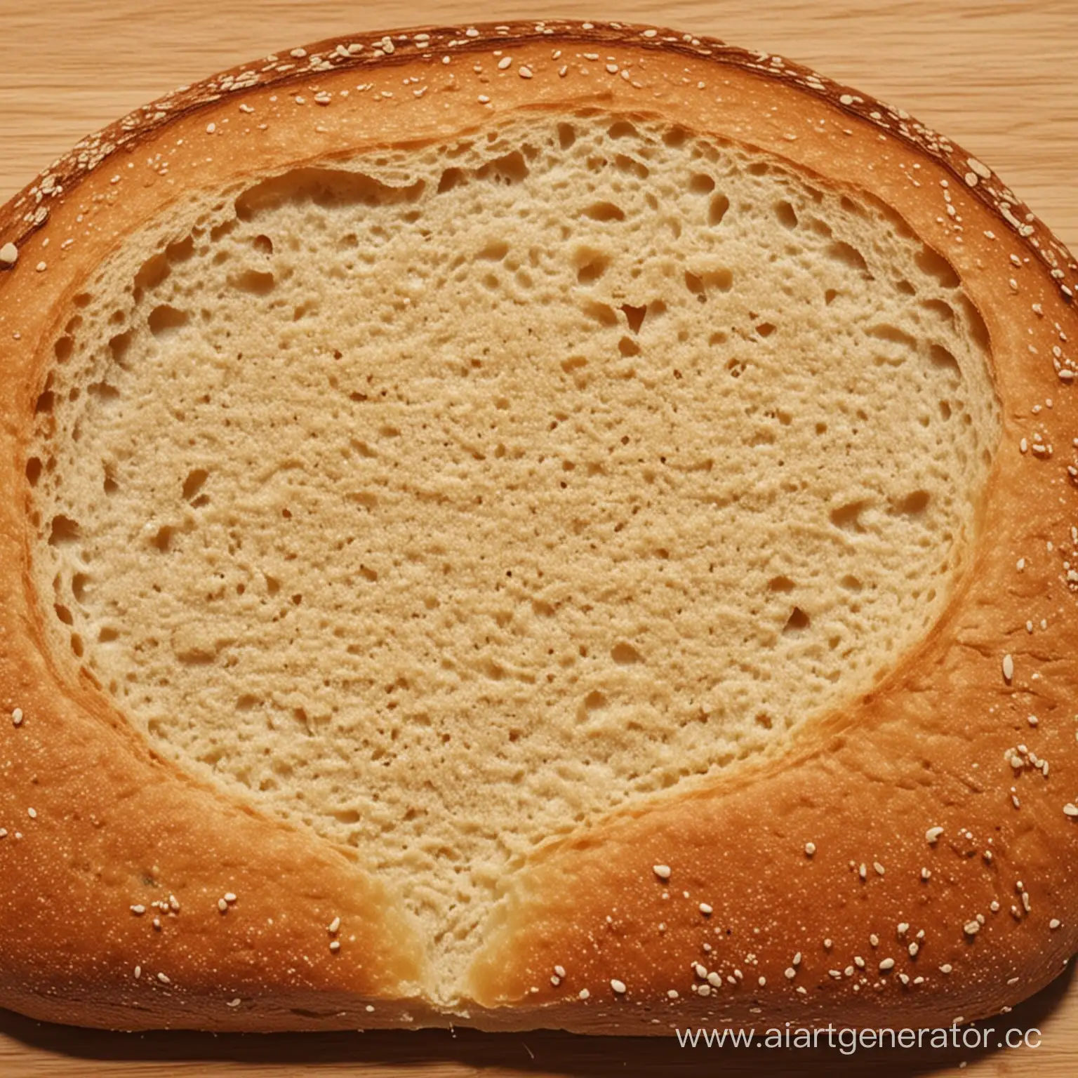 Freshly-Baked-Bread-Loaves-on-Wooden-Table