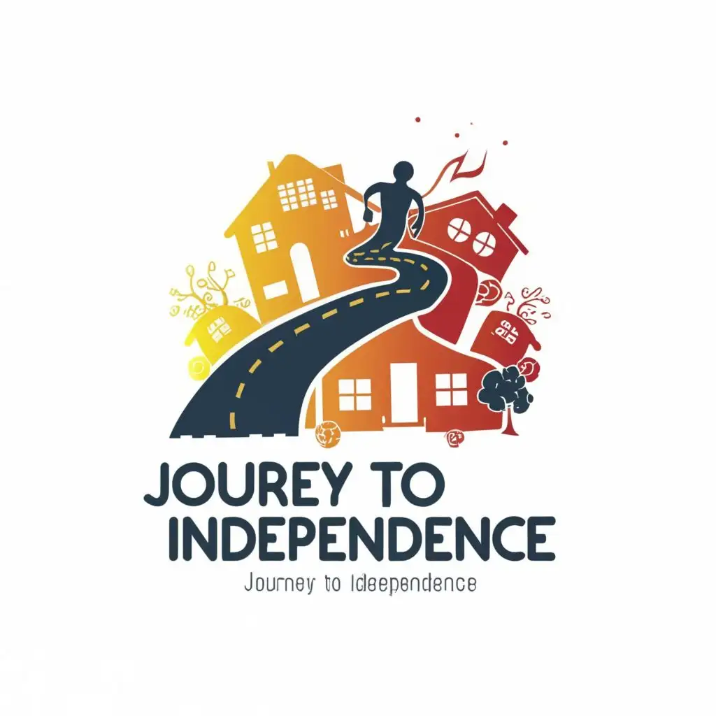 LOGO-Design-For-Journey-To-Independence-Symbolizing-Youthful-Empowerment-and-Success-in-Home-and-Family-Industry