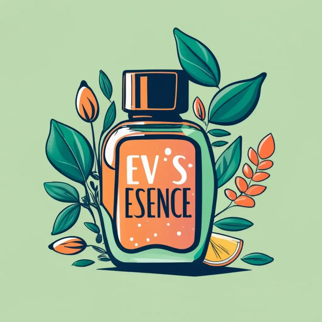 LOGO-Design-For-Evis-Essence-Elegant-Perfume-Brand-with-Stylish-Typography