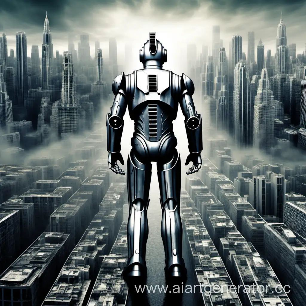 Cyberman-in-Futuristic-Cityscape-SciFi-Urban-Setting