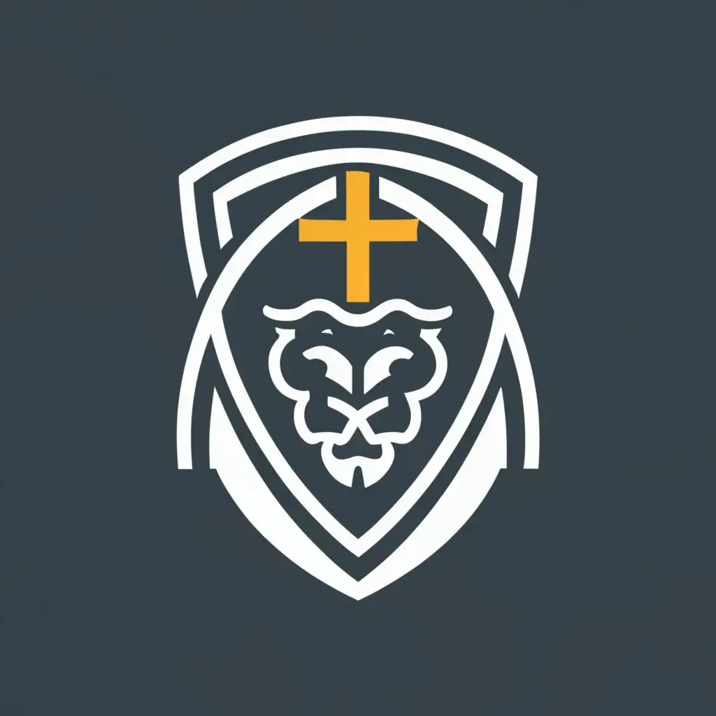 LOGO-Design-For-Word-of-Life-Belgorod-Sacred-Symbolism-with-Croix-Aigle-Lion-Sword-and-Book