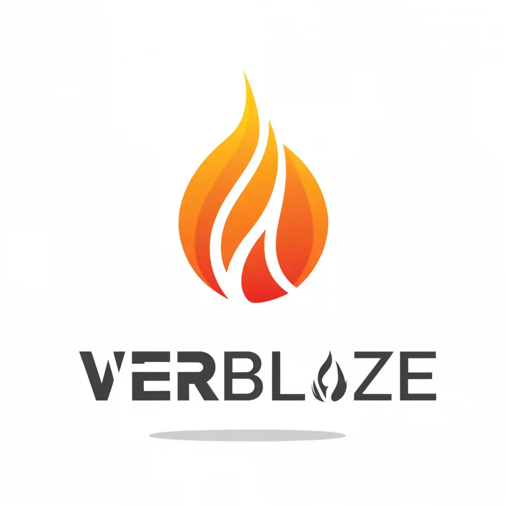 a logo design,with the text "Verblaze", main symbol:None,Minimalistic,be used in Sports Fitness industry,clear background