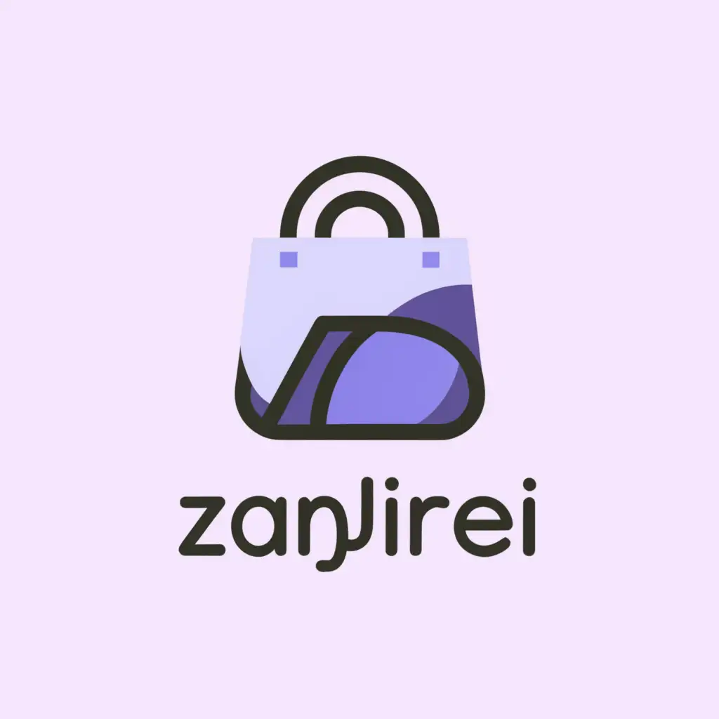a logo design,with the text 'Zanjirei', main symbol:shop,Moderate, be used in Retail industry, clear background