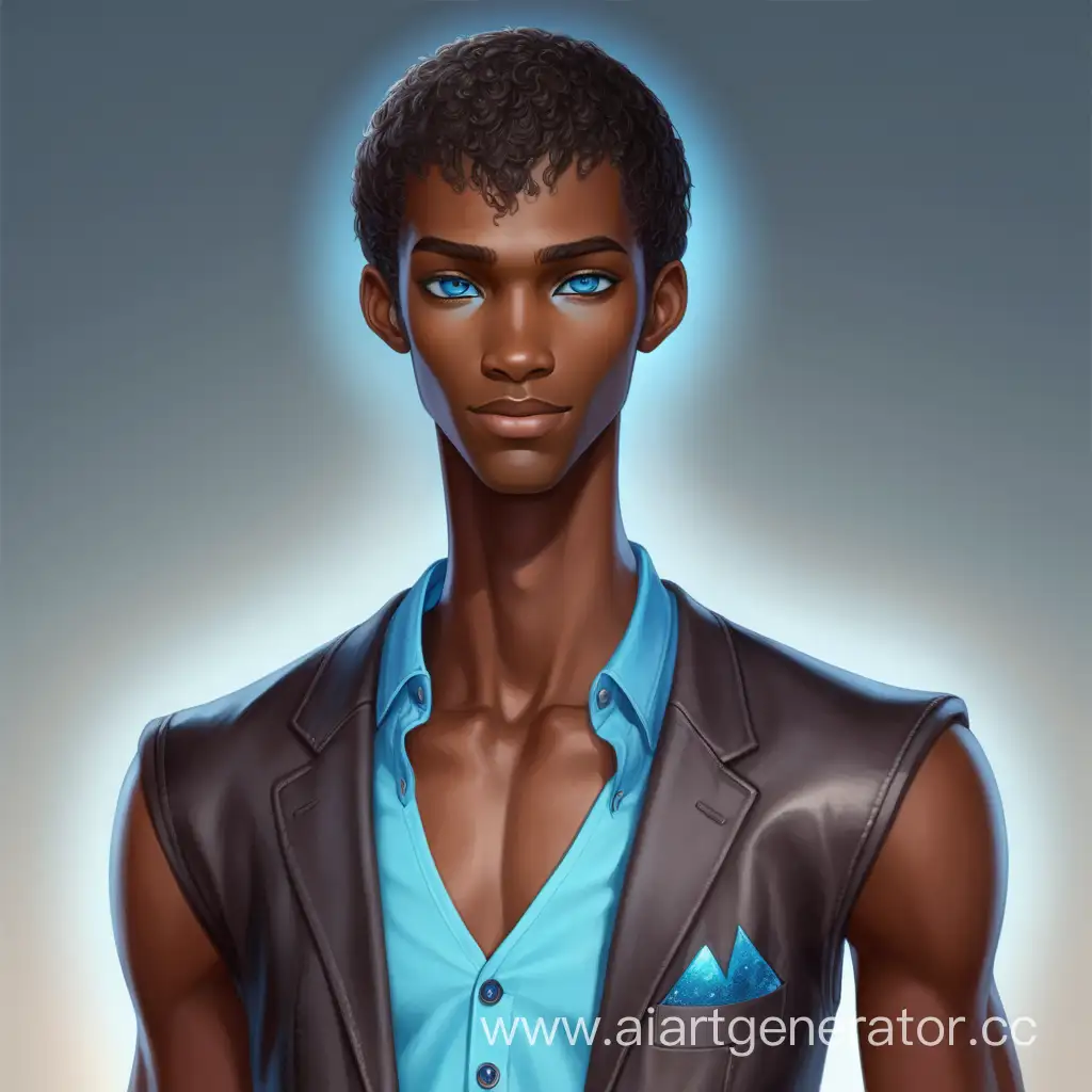 Jacob Titre is a tall, slender young man with blue eyes that sparkle with curiosity and a passion for adventure. He has dark skin, lively facial features and hair dyed from the sun.