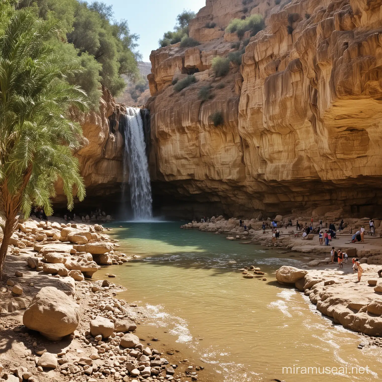 Spring Passover Family Travel in Israels Ein Gedi Nature Reserve