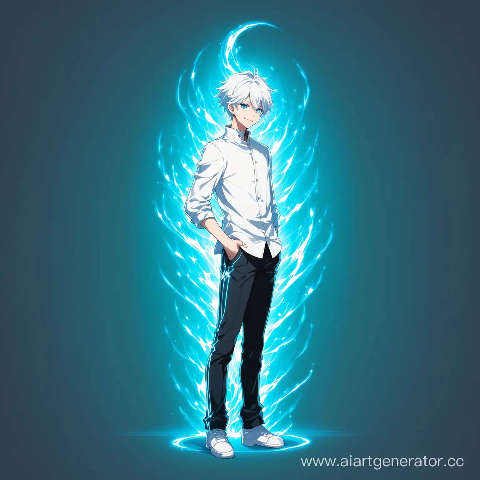 Anime-Boy-with-Electric-Blue-Aura-and-White-Hair