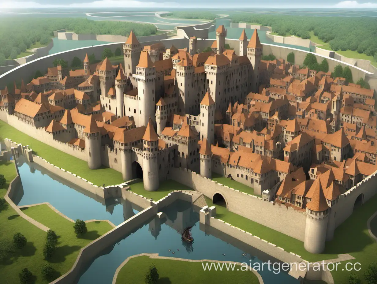 Castle-in-a-Moated-Underground-City