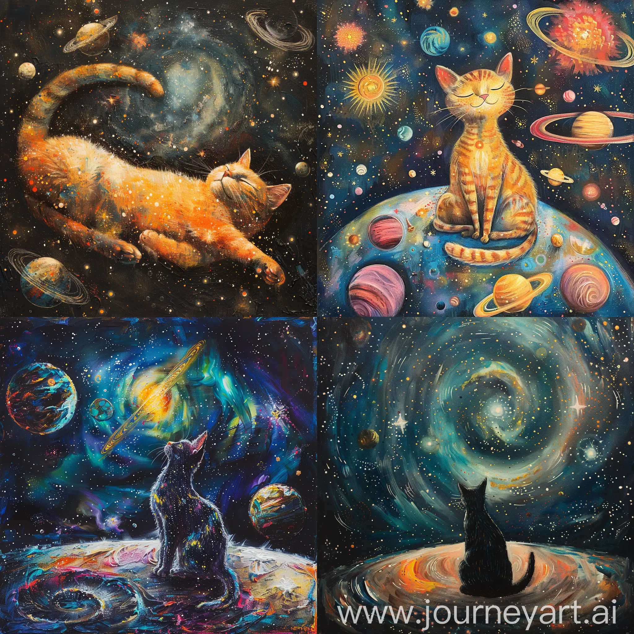 cat in cosmos