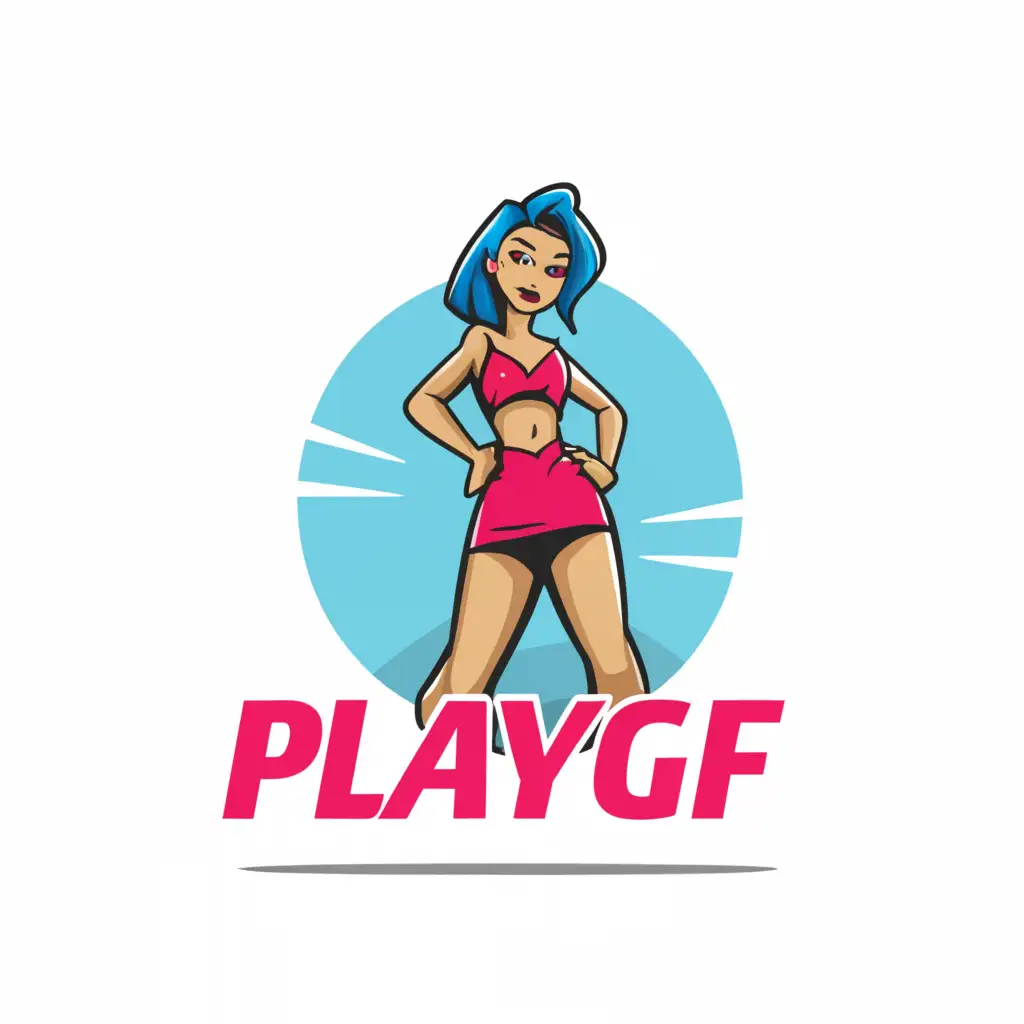 LOGO-Design-For-PlayGF-Empowering-Cam-Girl-Culture-with-Modern-Minimalist-Aesthetic