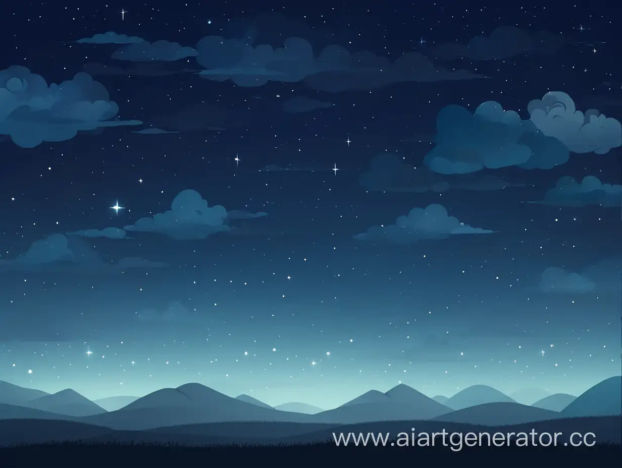 Starry-Night-Sky-2D-Background-for-Atmospheric-Scenes