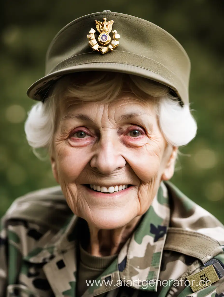 Smiling-65YearOld-Military-Pensioner-Woman-Portrait