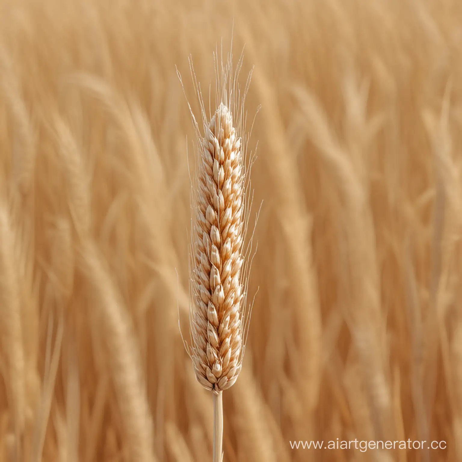 один пшеничный колос