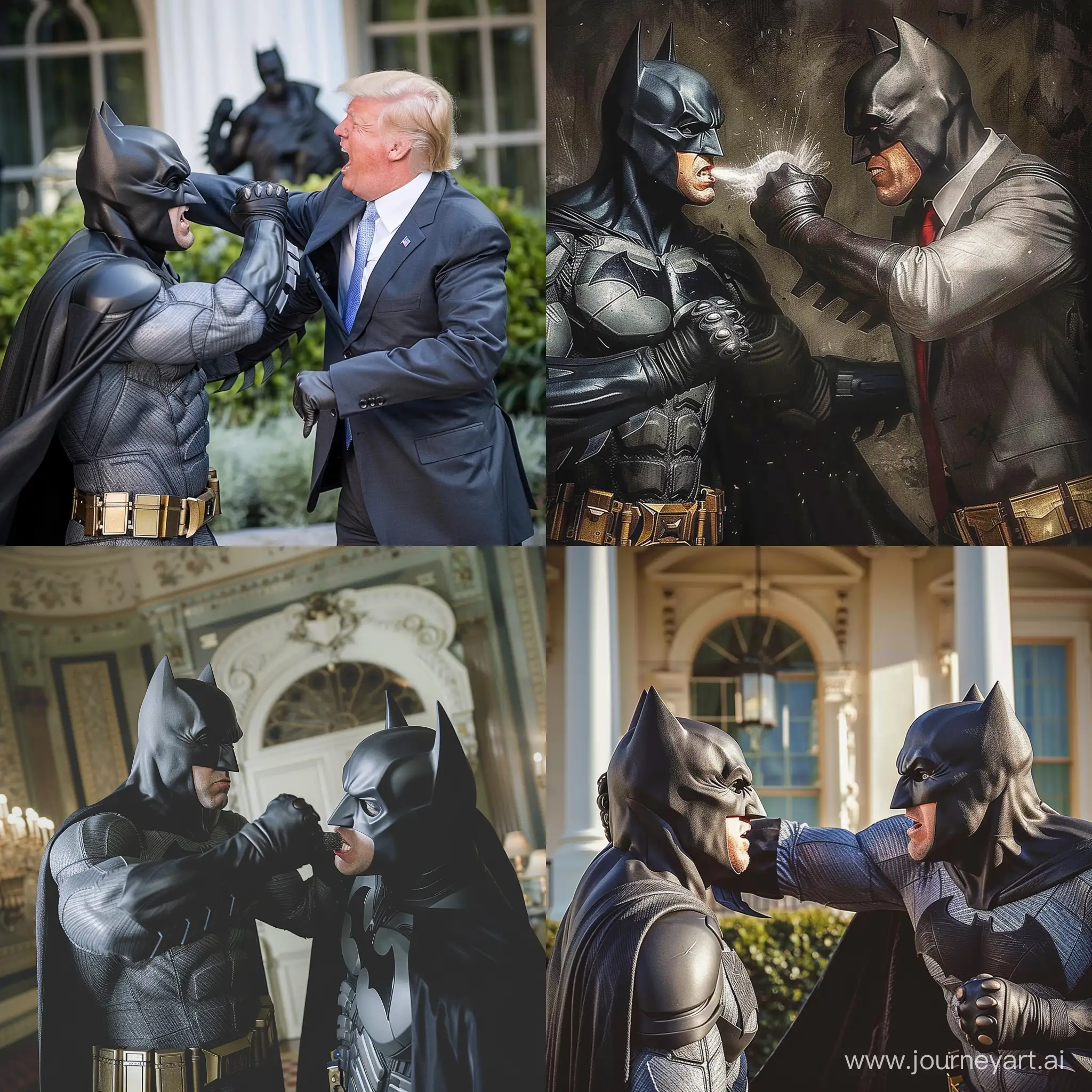 Batman-Punching-American-President-in-Vigilante-Justice-Scene
