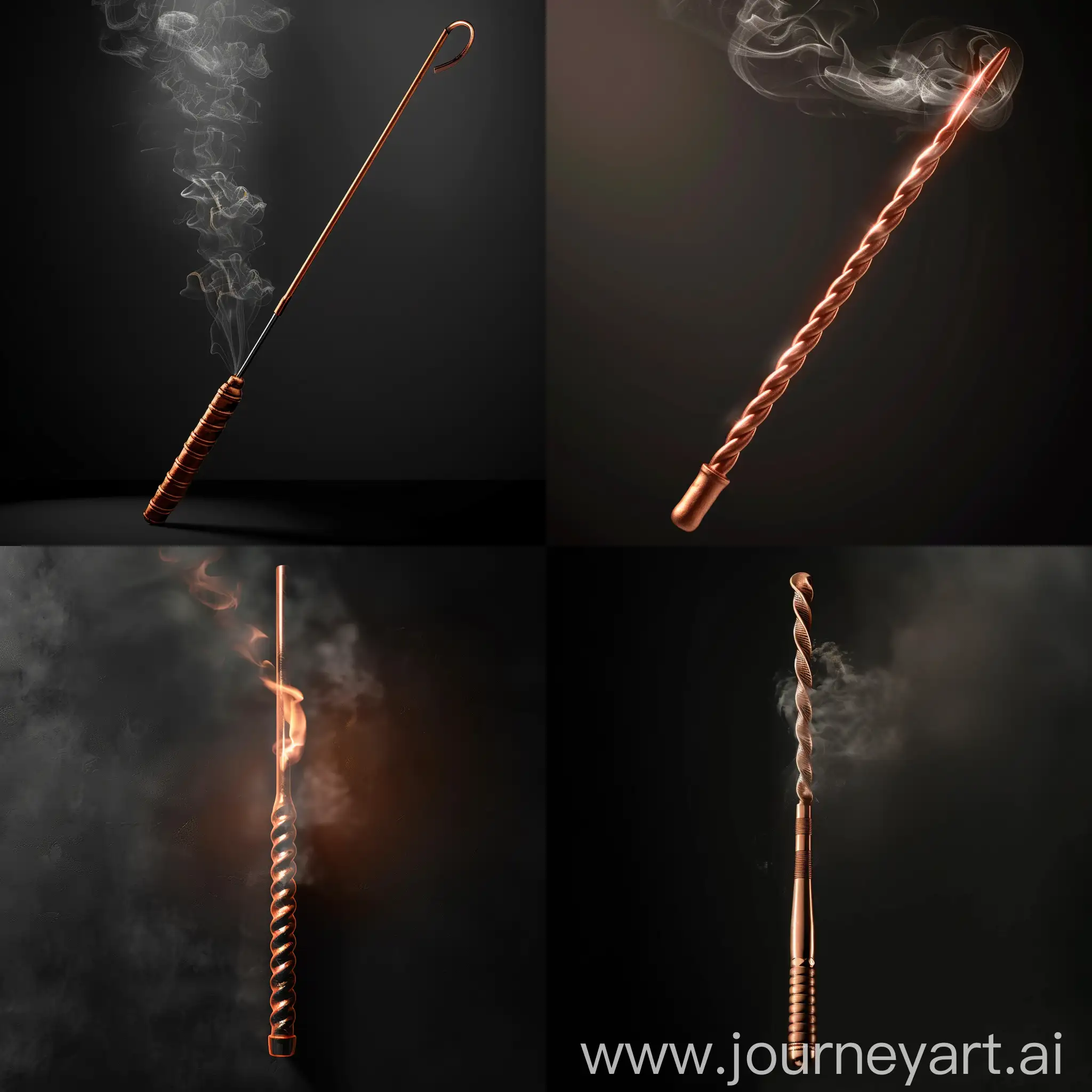 Steaming-Realistic-Copper-Whip-in-4K-Quality